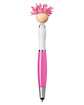 MopToppers Multicultural Screen Cleaner With Stylus Pen pink ModelBack