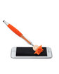 MopToppers Multicultural Screen Cleaner With Stylus Pen orange ModelSide