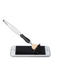MopToppers Multicultural Screen Cleaner With Stylus Pen black ModelSide