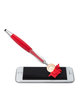MopToppers Multicultural Screen Cleaner With Stylus Pen red ModelSide