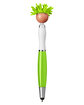 MopToppers Multicultural Screen Cleaner With Stylus Pen lime green ModelBack