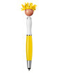 MopToppers Multicultural Screen Cleaner With Stylus Pen yellow ModelBack
