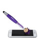 MopToppers Multicultural Screen Cleaner With Stylus Pen purple ModelSide