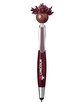 MopToppers Multicultural Screen Cleaner With Stylus Pen burgundy DecoFront