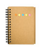 Prime Line Eco Mini-Sticky Book With Ruler  