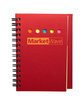Prime Line Eco Mini-Sticky Book With Ruler red DecoFront