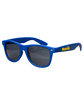 Prime Line Rubberized Finish Fashion Sunglasses reflex blue DecoFront