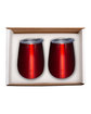 Prime Line Duo Vacuum Stemless Wine Tumbler Gift Set  