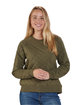 Boxercraft Ladies' Quilted Jersey Sweatshirt  