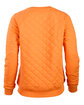 Boxercraft Ladies' Quilted Jersey Sweatshirt mandarin orange ModelBack