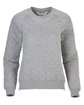 Boxercraft Ladies' Quilted Jersey Sweatshirt oxford OFFront