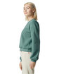 American Apparel Ladies' ReFlex Fleece Crewneck Sweatshirt arctic ModelSide