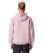 American Apparel Unisex ReFlex Fleece Pullover Hooded Sweatshirt blush ModelBack