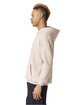 American Apparel Unisex ReFlex Fleece Pullover Hooded Sweatshirt bone ModelSide