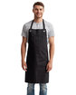 Artisan Collection by Reprime Unisex Barley Contrast Stitch Recycled Bib Apron  