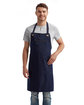 Artisan Collection by Reprime Unisex Barley Contrast Stitch Recycled Bib Apron  
