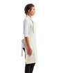 Artisan Collection by Reprime Unisex Regenerate Recycled Bib Apron natural ModelSide