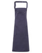Artisan Collection by Reprime Unisex Cotton Chino Bib Apron STEEL OFFront