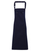 Artisan Collection by Reprime Unisex Cotton Chino Bib Apron NAVY OFFront