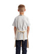 Artisan Collection by Reprime Youth Recycled Apron natural ModelBack