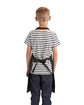 Artisan Collection by Reprime Youth Recycled Apron black ModelBack