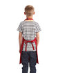 Artisan Collection by Reprime Youth Recycled Apron red ModelBack