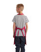 Artisan Collection by Reprime Youth Recycled Apron hot pink ModelBack