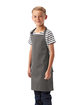 Artisan Collection by Reprime Youth Recycled Apron dark grey ModelQrt