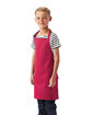 Artisan Collection by Reprime Youth Recycled Apron hot pink ModelQrt