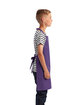 Artisan Collection by Reprime Youth Recycled Apron purple ModelSide