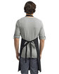 Artisan Collection by Reprime Unisex 'Colours' Recycled Bib Apron black ModelBack