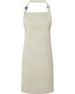 Artisan Collection by Reprime "Colours" Sustainable Bib Apron NATURAL OFFront