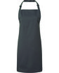 Artisan Collection by Reprime Unisex 'Colours' Recycled Bib Apron dark grey OFFront