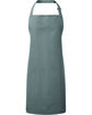 Artisan Collection by Reprime Unisex 'Colours' Recycled Bib Apron grey denim OFFront
