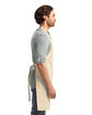 Artisan Collection by Reprime "Colours" Sustainable Bib Apron NATURAL ModelSide