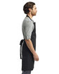 Artisan Collection by Reprime "Colours" Sustainable Bib Apron BLACK ModelSide