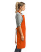 Artisan Collection by Reprime Unisex 'Colours' Recycled Bib Apron orange ModelSide
