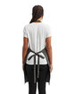 Artisan Collection by Reprime Unisex 'Colours' Recycled Bib Apron with Pocket dark grey ModelBack