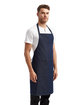 Artisan Collection by Reprime Unisex 'Colours' Recycled Bib Apron with Pocket indigo denim ModelQrt