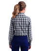 Artisan Collection by Reprime Ladies' Mulligan Check Long-Sleeve Cotton Shirt  ModelBack