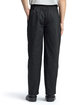 Artisan Collection by Reprime Unisex Essential Chef's Pant BLACK ModelBack