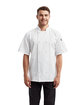 Artisan Collection by Reprime Unisex Short-Sleeve Recycled Chef's Coat  