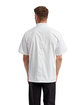 Artisan Collection by Reprime Unisex Short-Sleeve Recycled Chef's Coat white ModelBack