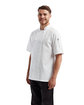 Artisan Collection by Reprime Unisex Short-Sleeve Sustainable Chef's Jacket WHITE ModelQrt