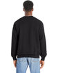 Hanes Perfect Sweats Crew Sweatshirt black ModelBack
