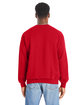 Hanes Perfect Sweats Crew Sweatshirt athletic red ModelBack