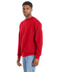 Hanes Perfect Sweats Crew Sweatshirt athletic red ModelQrt