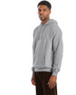 Hanes Perfect Sweats Pullover Hooded Sweatshirt LIGHT STEEL ModelQrt