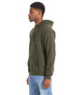 Hanes Perfect Sweats Pullover Hooded Sweatshirt FATIGUE GREEN ModelQrt