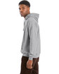Hanes Perfect Sweats Pullover Hooded Sweatshirt LIGHT STEEL ModelSide